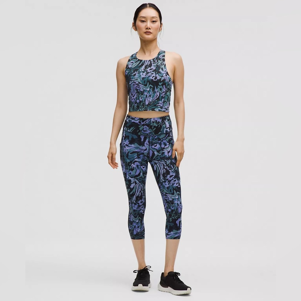 Lululemon Women’s Fast and Free High-Rise Crop 19" 5 Pocket Size 6